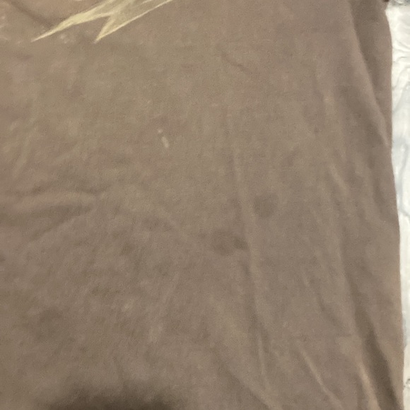 Skull rock tee shirt brown size L - Picture 4 of 6